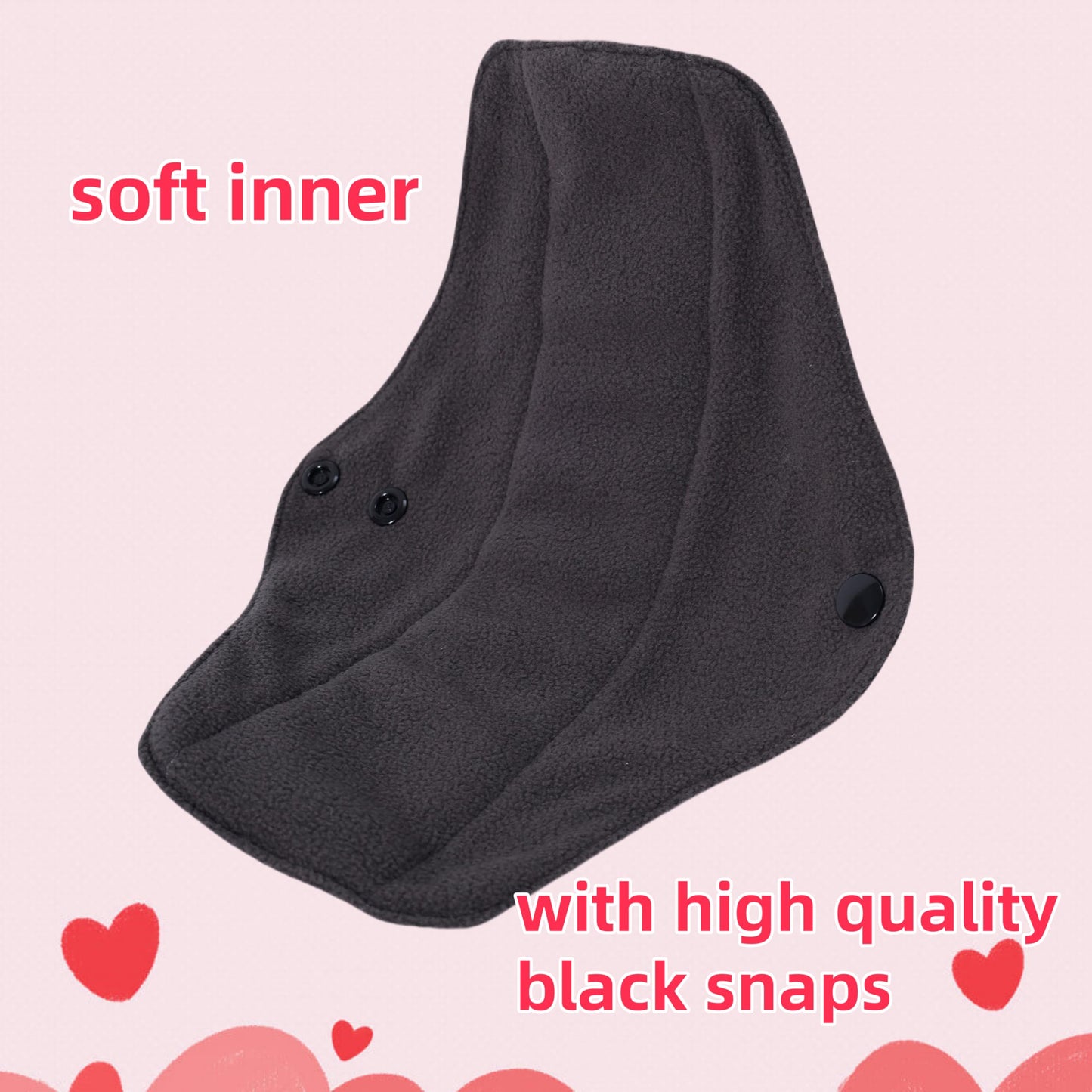 Large Random Prints Reusable Cloth Menstrual Pads Waterproof Sanitary Pads (5randompads)