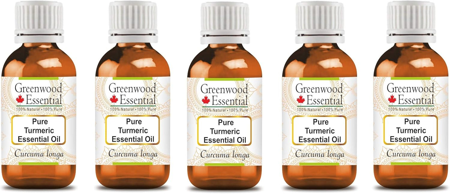 Greenwood Essential Thuja Essential Oil (Thuja occidentalis) with Glass Dropper | Pure | Non-Sticky | Non-Greasy | Lightweight | Men & Women | All Skin Types | Steam Distilled 10ml (0.33 oz)