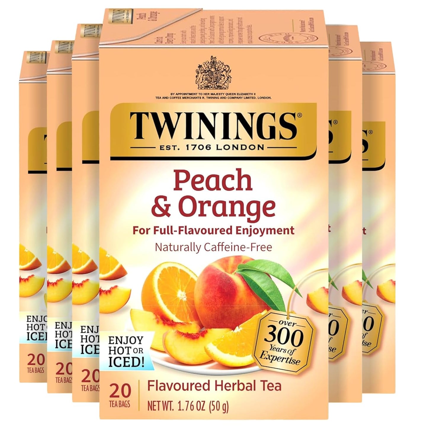 Twinings Pure Green Tea Individually Wrapped Bags, 100 Count (Pack of 1), Smooth & Refreshing, Caffeinated, Enjoy Hot or Iced, 100 Teabags