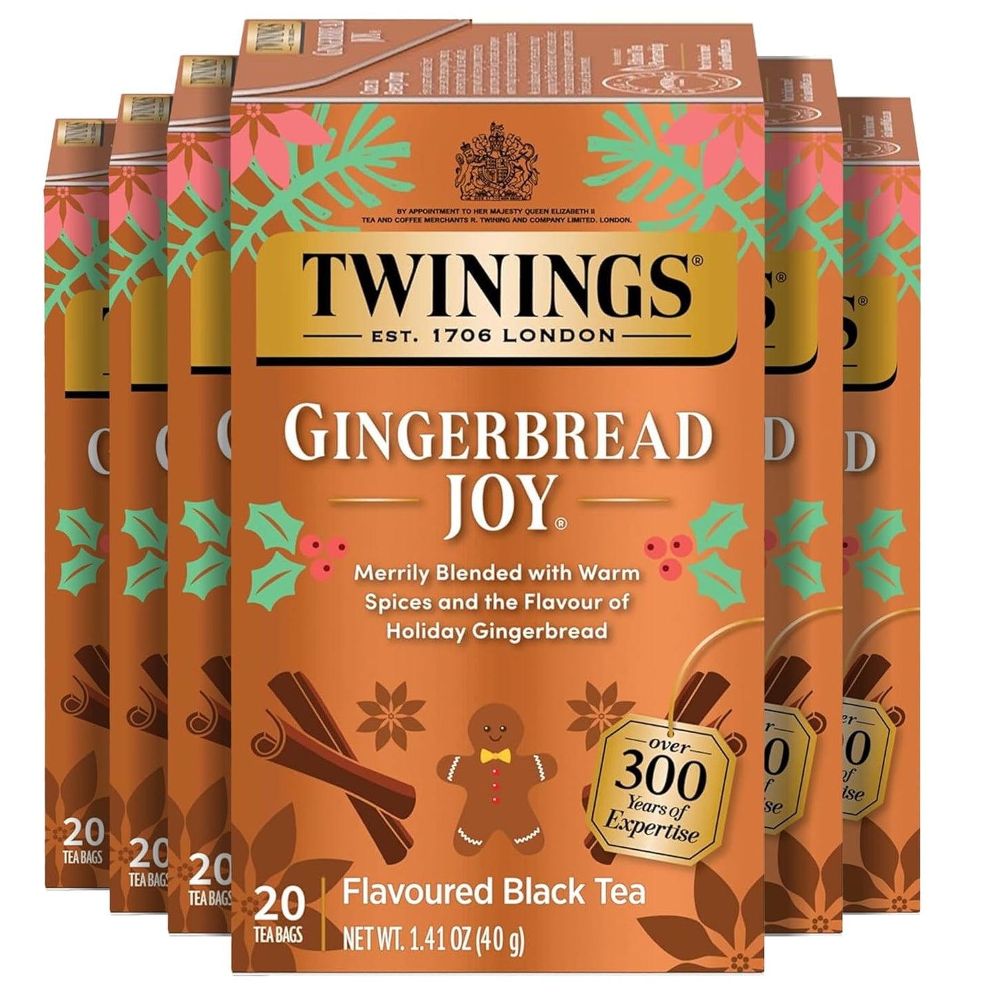 Twinings Pure Green Tea Individually Wrapped Bags, 100 Count (Pack of 1), Smooth & Refreshing, Caffeinated, Enjoy Hot or Iced, 100 Teabags