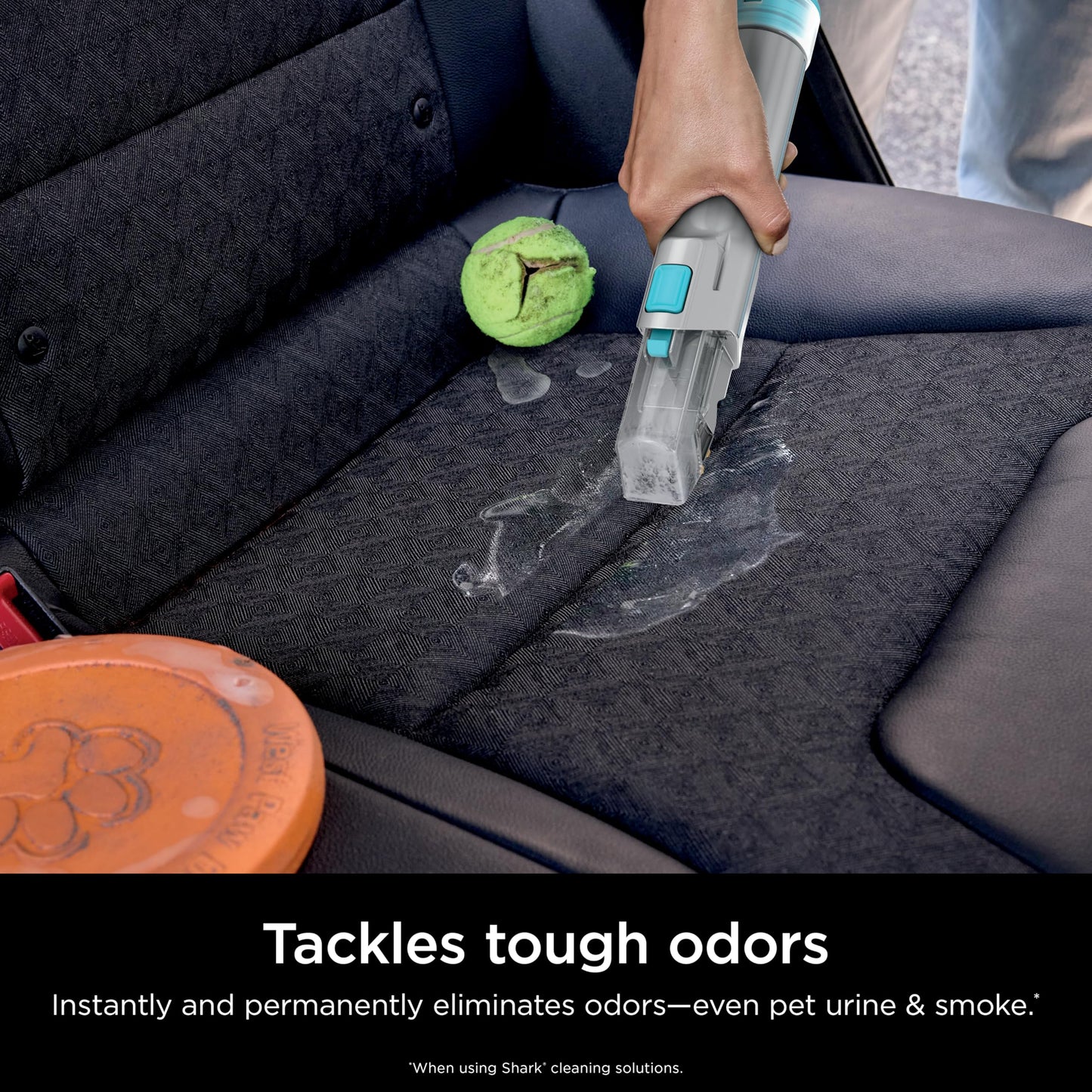 Shark StainStriker Portable Carpet Upholstery & Area Rug Cleaner, Stain & Odor Remover, Perfect for Car Interiors, Nordic Blue, PX202BRN