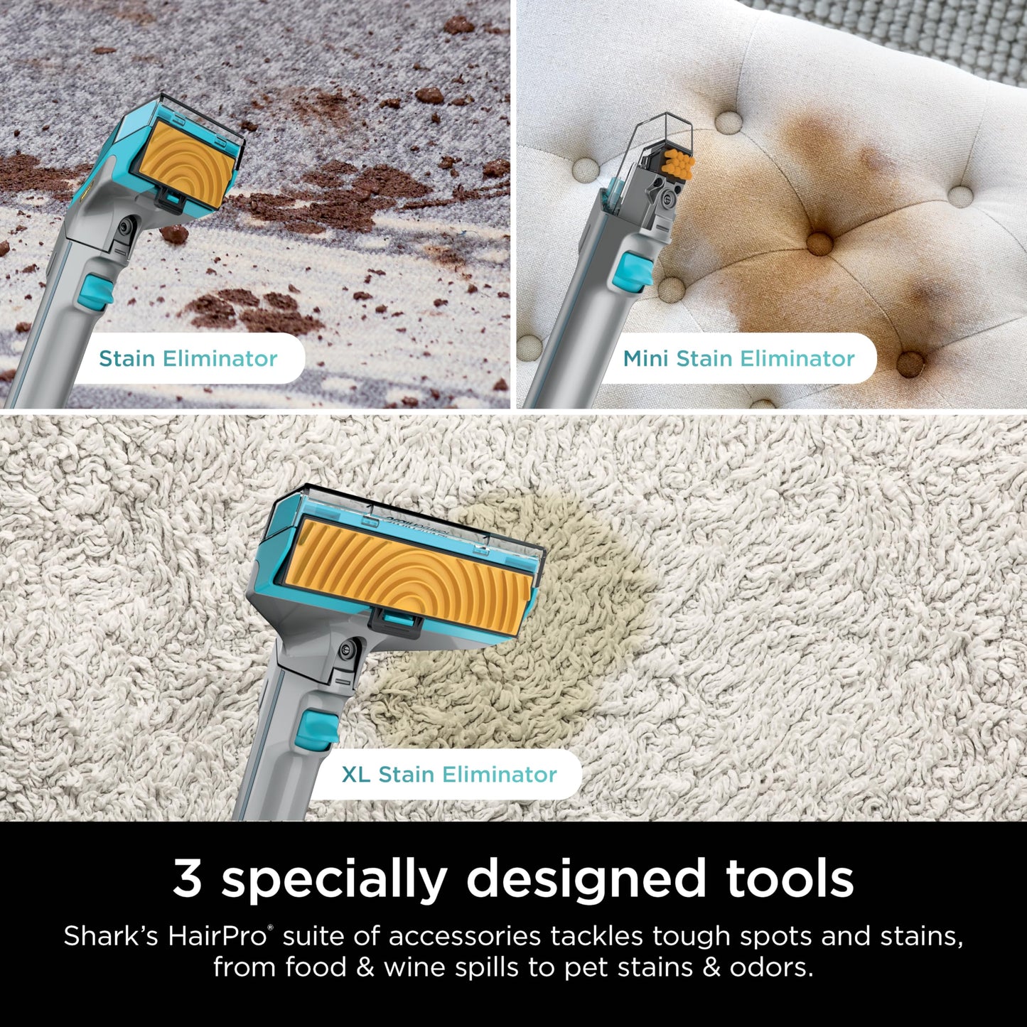 Shark StainStriker Portable Carpet Upholstery & Area Rug Cleaner, Stain & Odor Remover, Perfect for Car Interiors, Nordic Blue, PX202BRN