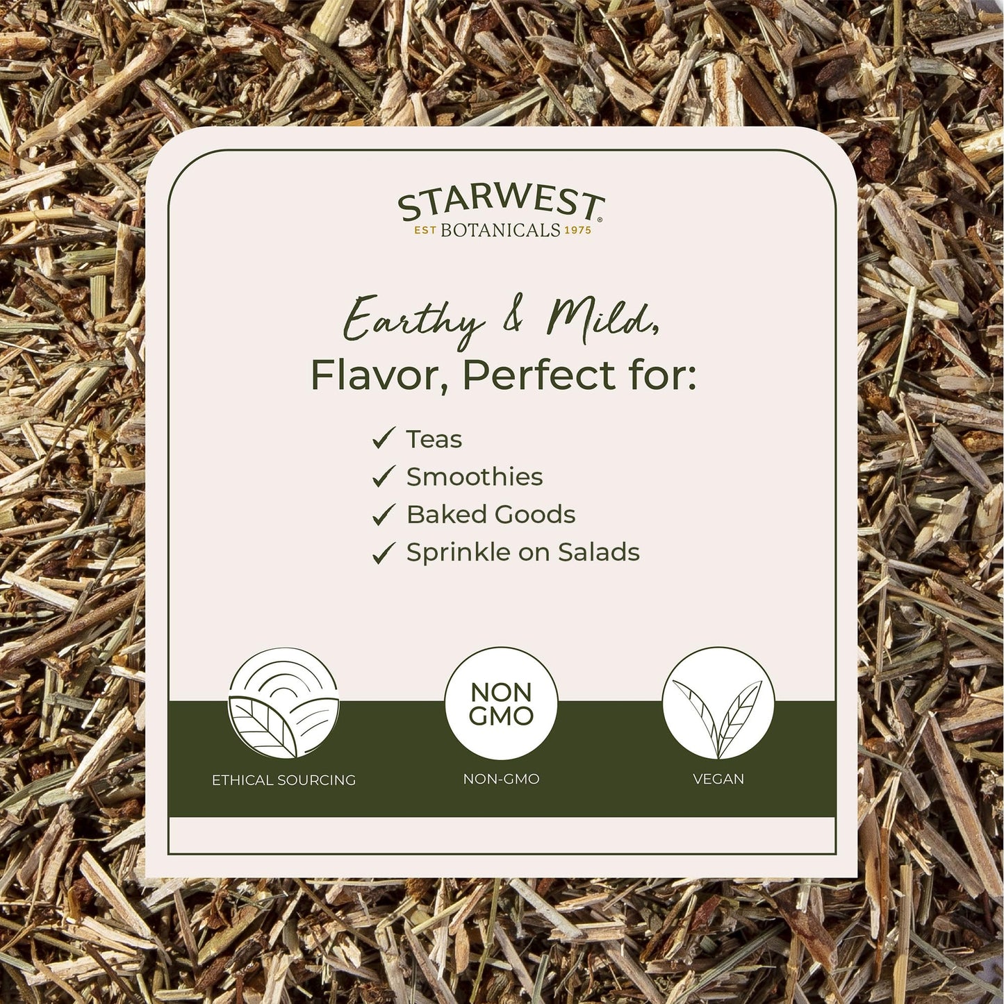 Starwest Botanicals Organic Dried St. John's Wort - Loose Leaf Herb for Tea, Made from St. John's Wort Flower, Cut & Sifted, Certified Kosher, Non-GMO - 4 oz Pouch