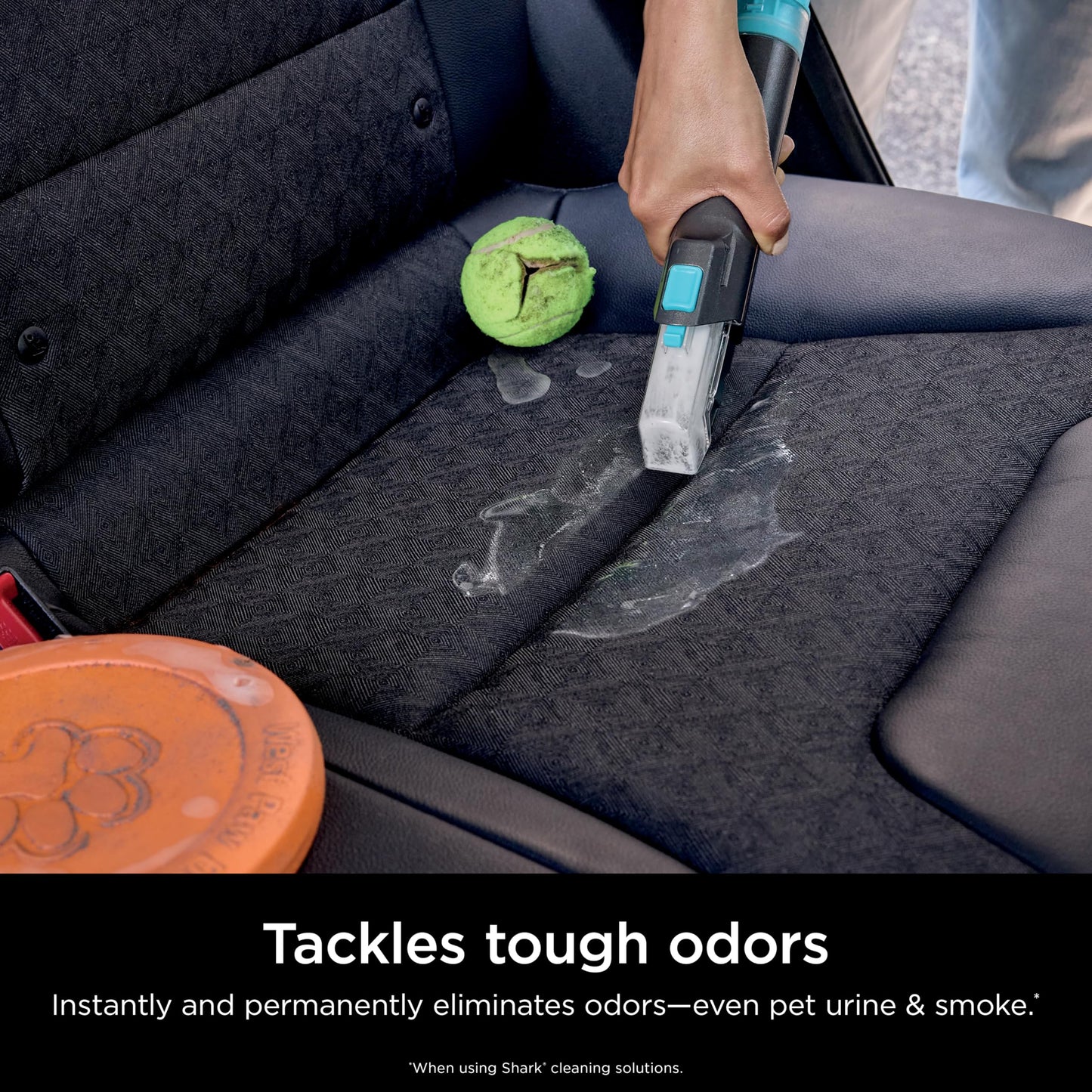 Shark StainStriker Portable Carpet Upholstery & Area Rug Cleaner, Stain & Odor Remover, Perfect for Car Interiors, Nordic Blue, PX202BRN