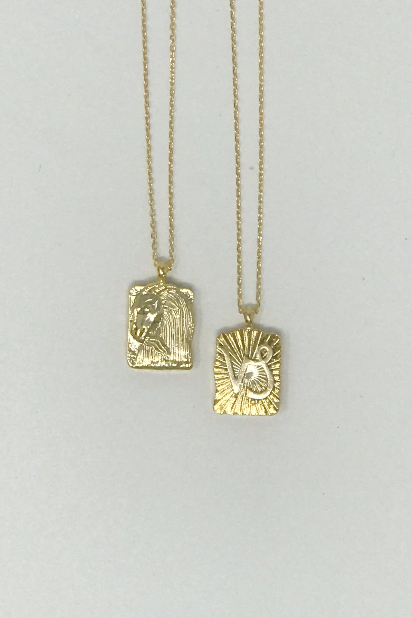 Reversible Zodiac Necklace